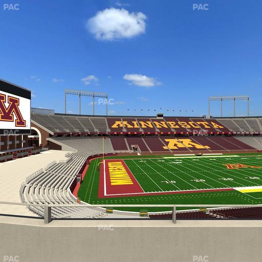 Huntington Bank Stadium - Section 245 Seat View