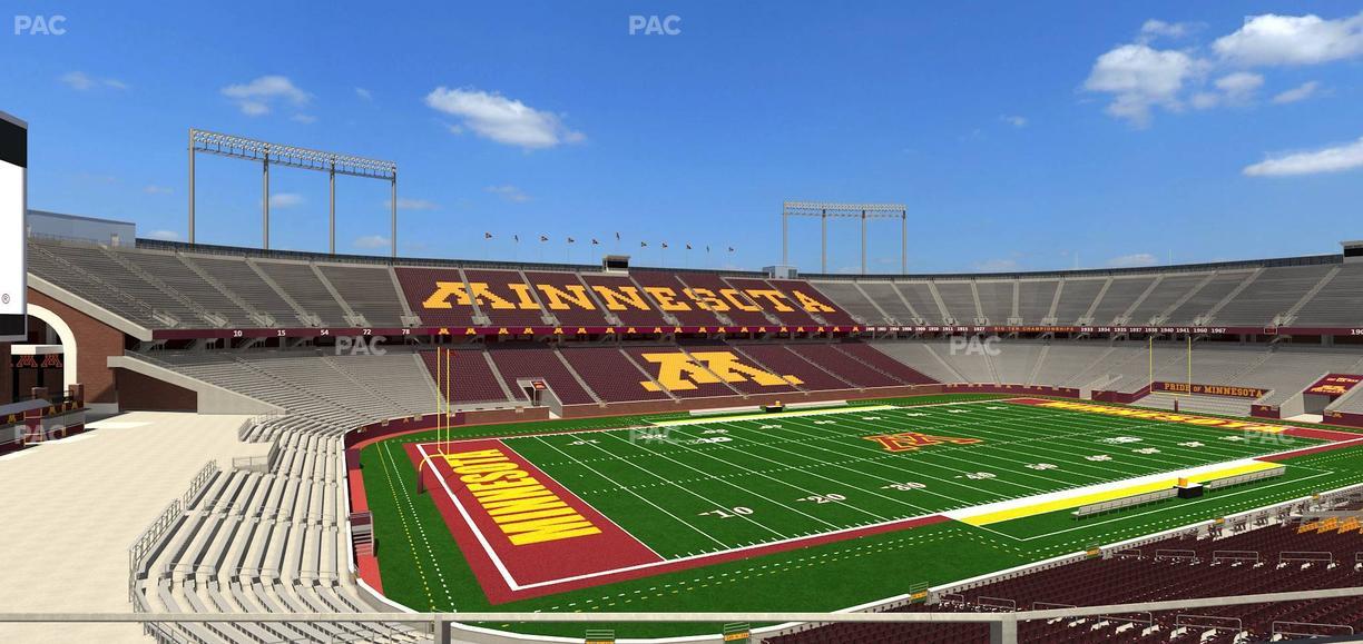 Huntington Bank Stadium - Section 246 Seat View