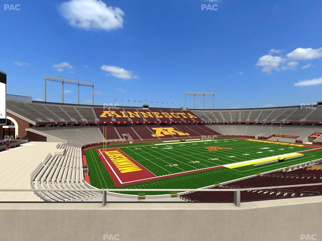 Huntington Bank Stadium - Section 246 Seat View