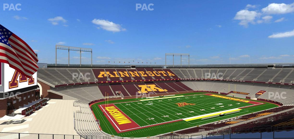 Huntington Bank Stadium - Section 246 Seat View