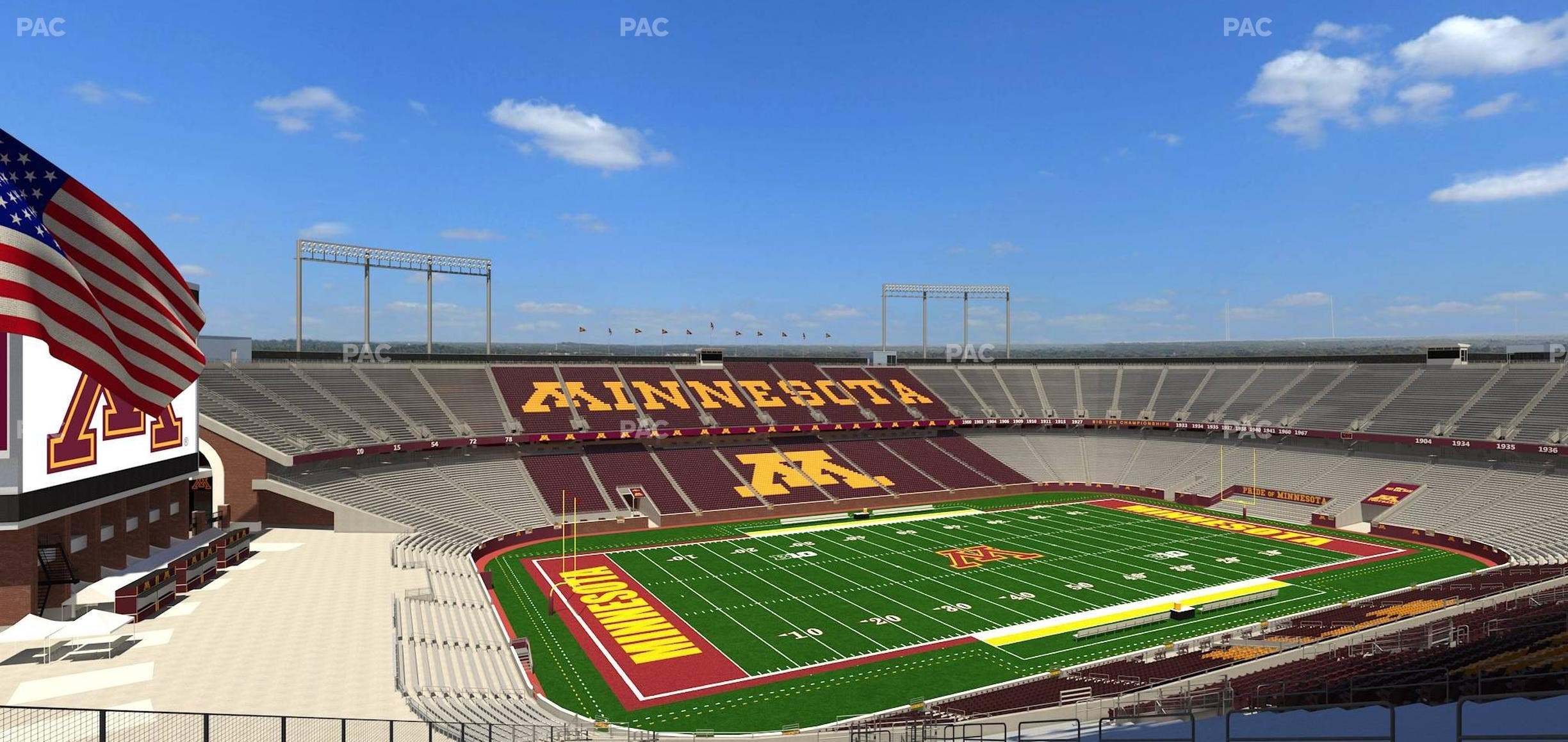 Huntington Bank Stadium - Section 246 Seat View