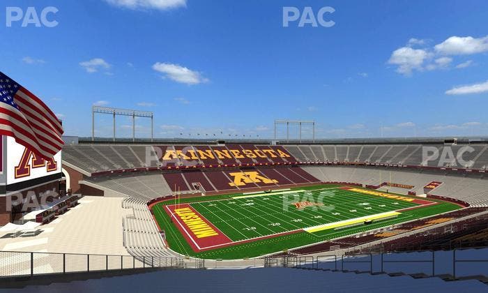 Huntington Bank Stadium - Section 246 Seat View