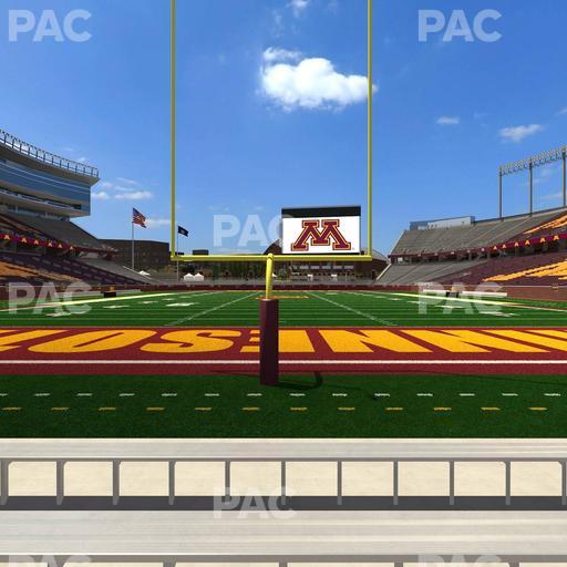 Huntington Bank Stadium - Section Band Seat View