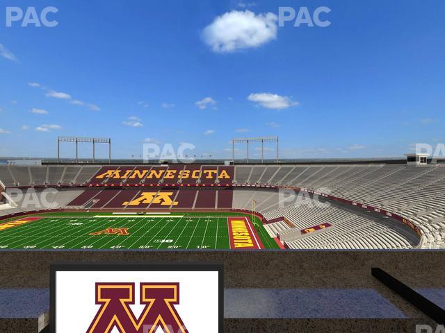 Huntington Bank Stadium - Section Loge Box 2 Lower Seat View Huntington Bank Stadium - Section Loge Box 2 Lower Seat View