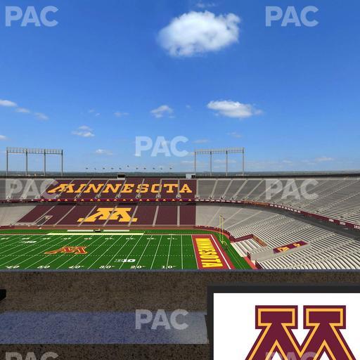 Huntington Bank Stadium - Section Loge Box 3 Lower Seat View