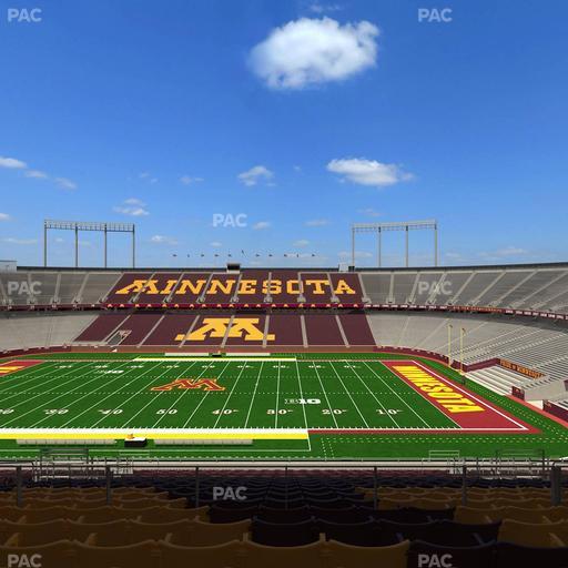 Huntington Bank Stadium - Section Outdoor Club 1 Seat View