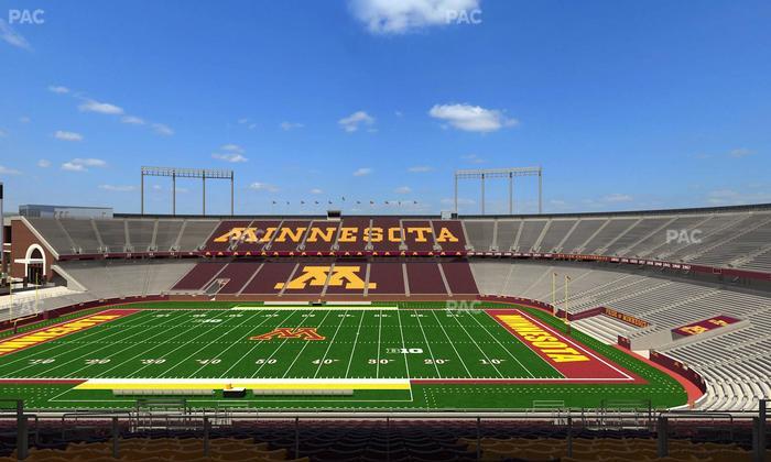 Huntington Bank Stadium - Section Outdoor Club 1 Seat View