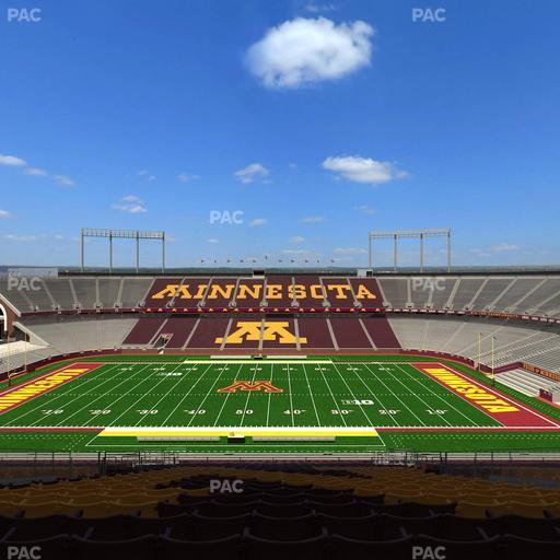 Huntington Bank Stadium - Section Outdoor Club 2 Seat View