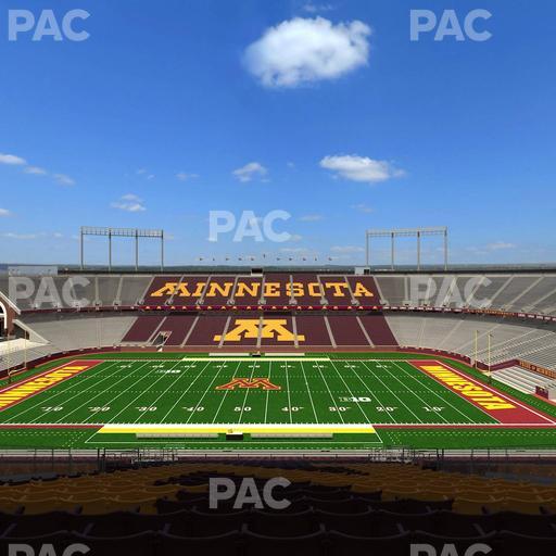 Huntington Bank Stadium - Section Outdoor Club 2 Seat View