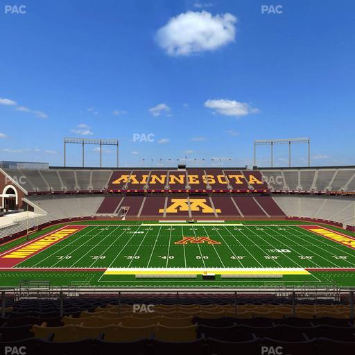 Huntington Bank Stadium - Section Outdoor Club 3 Seat View