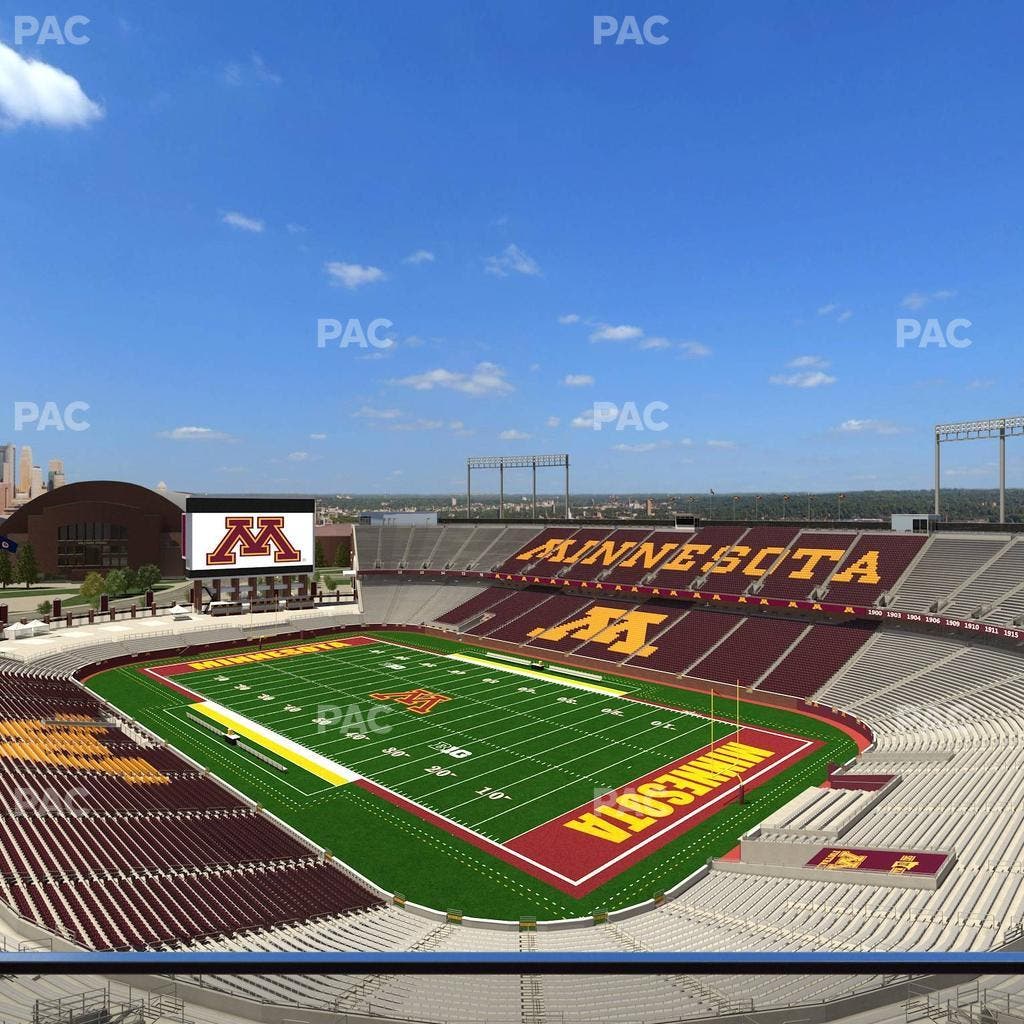 Huntington Bank Stadium - Section Suite 1 Seat View