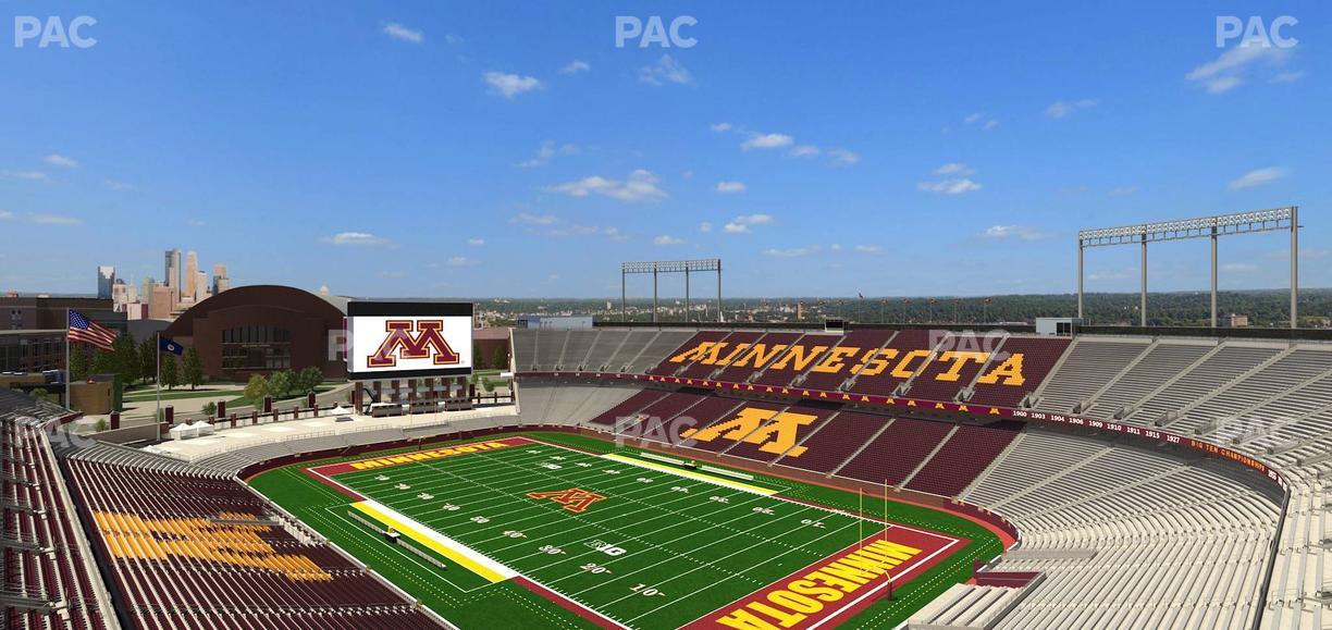 Huntington Bank Stadium - Section Suite 1 Seat View