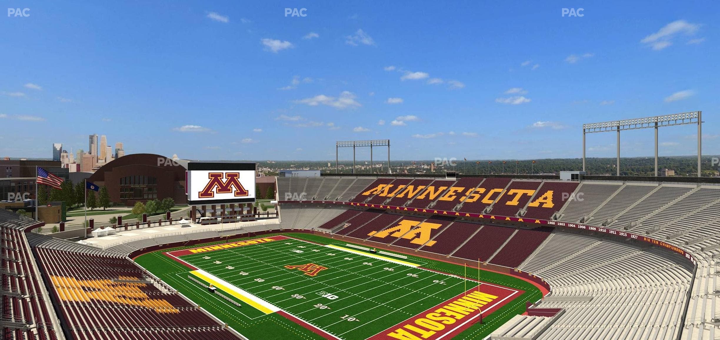Huntington Bank Stadium - Section Suite 1 Seat View