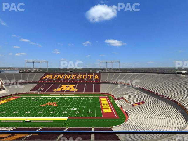 Huntington Bank Stadium - Section Suite 12 Seat View Huntington Bank Stadium - Section Suite 12 Seat View