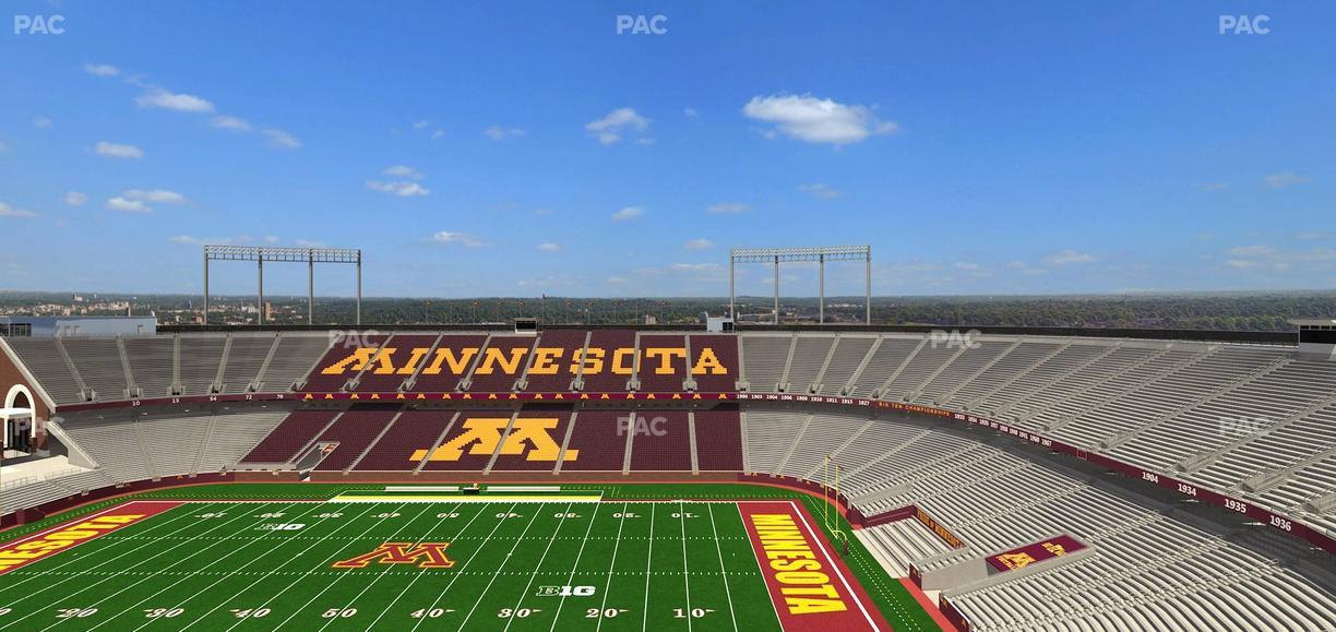 Huntington Bank Stadium - Section Suite 13 Seat View