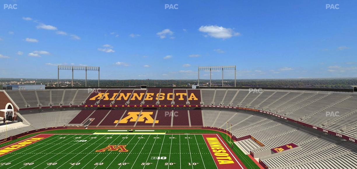 Huntington Bank Stadium - Section Suite 14 Seat View