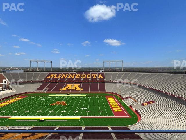 Huntington Bank Stadium - Section Suite 14 Seat View