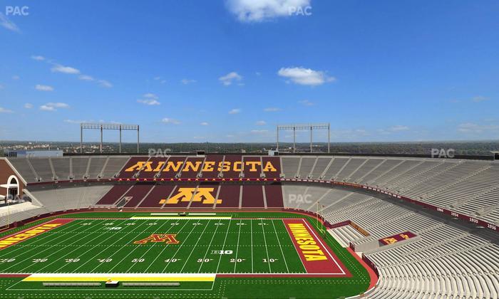 Huntington Bank Stadium - Section Suite 14 Seat View