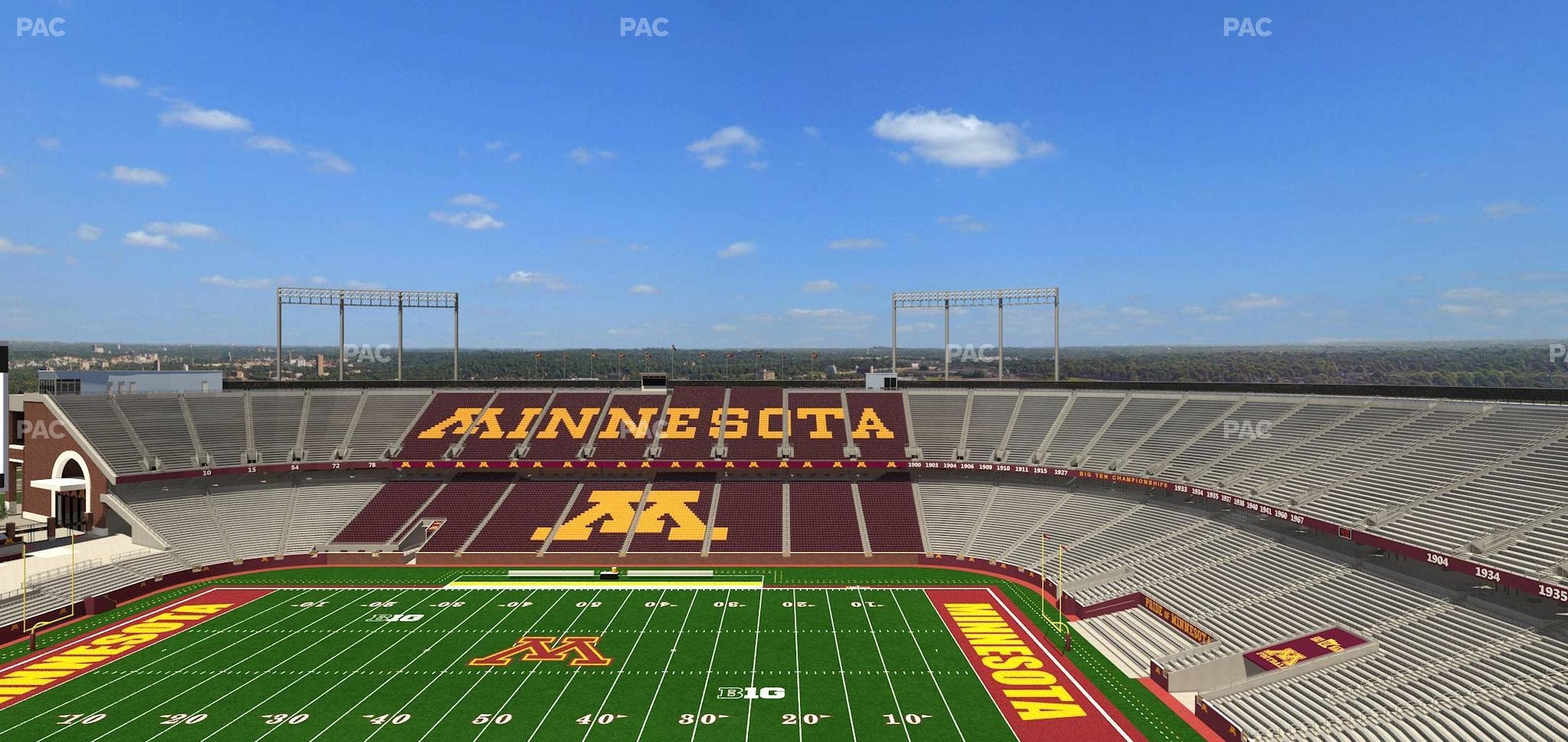 Huntington Bank Stadium - Section Suite 15 Seat View