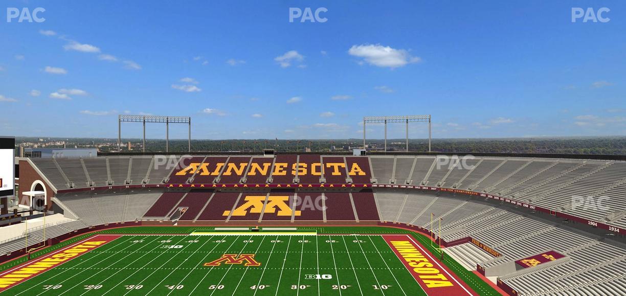 Huntington Bank Stadium - Section Suite 16 Seat View