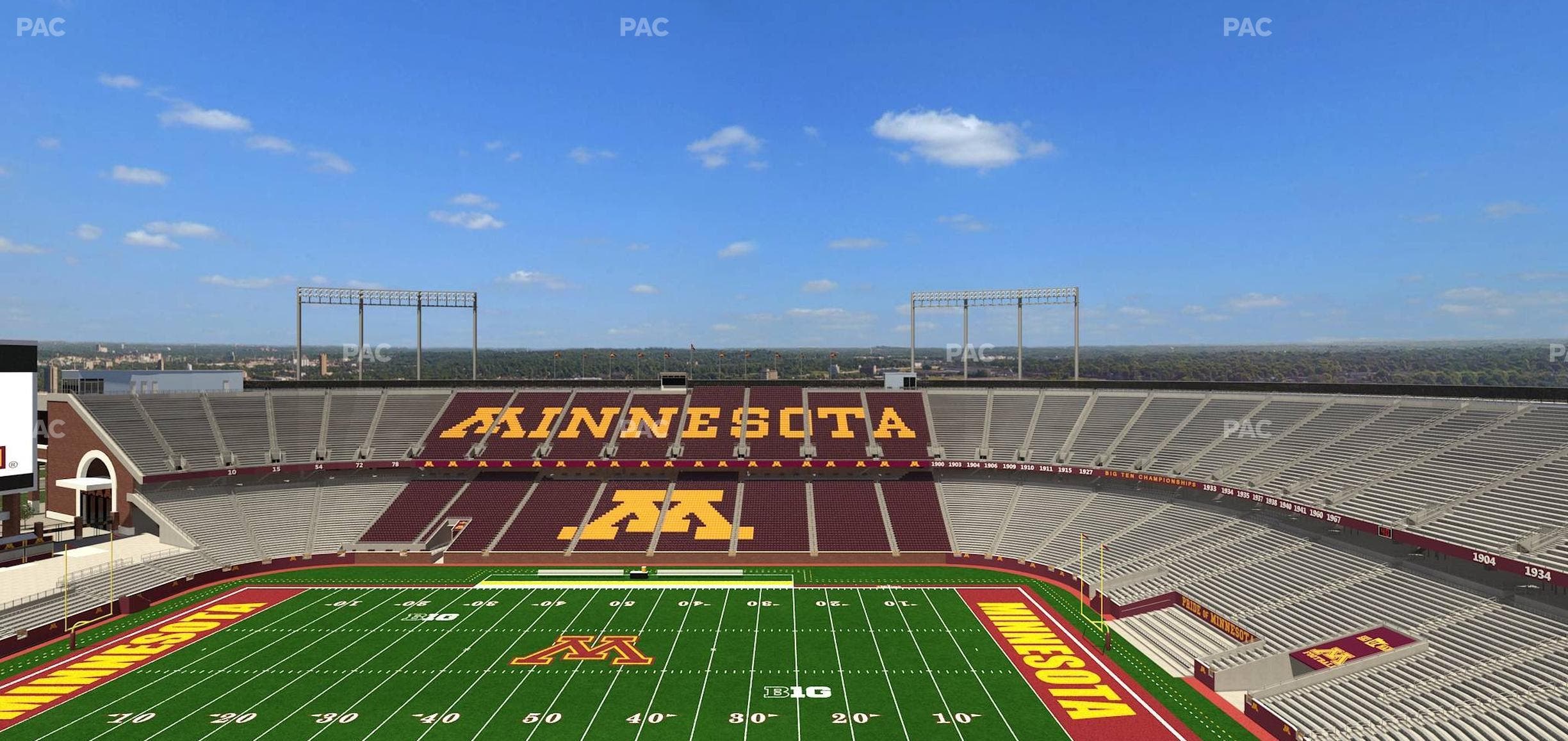 Huntington Bank Stadium - Section Suite 16 Seat View