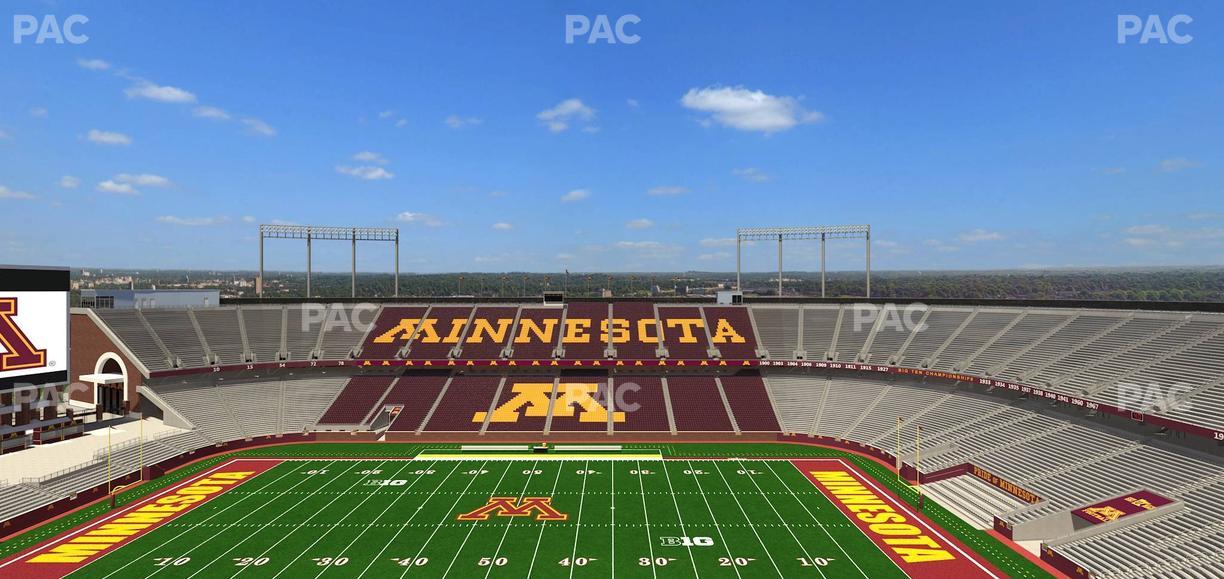 Huntington Bank Stadium - Section Suite 18 Seat View