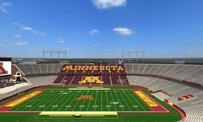 Huntington Bank Stadium - Section Suite 18 Seat View