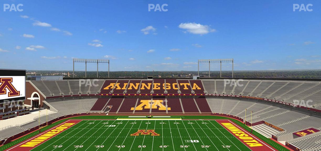 Huntington Bank Stadium - Section Suite 19 Seat View