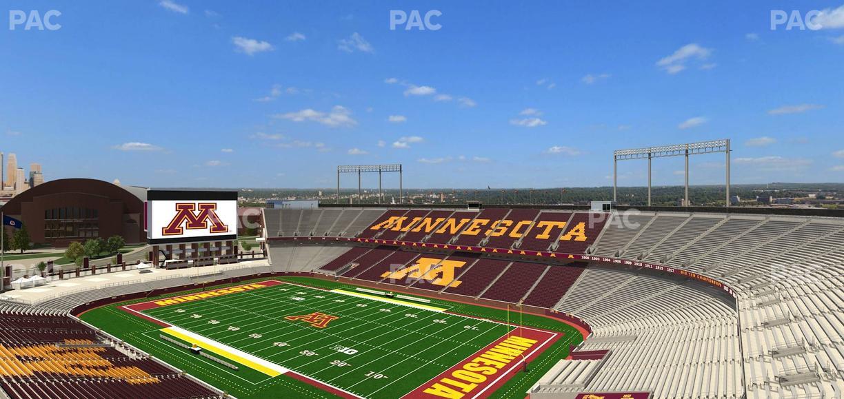 Huntington Bank Stadium - Section Suite 2 Seat View