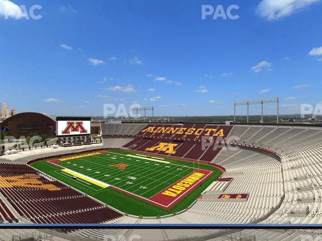 Huntington Bank Stadium - Section Suite 2 Seat View