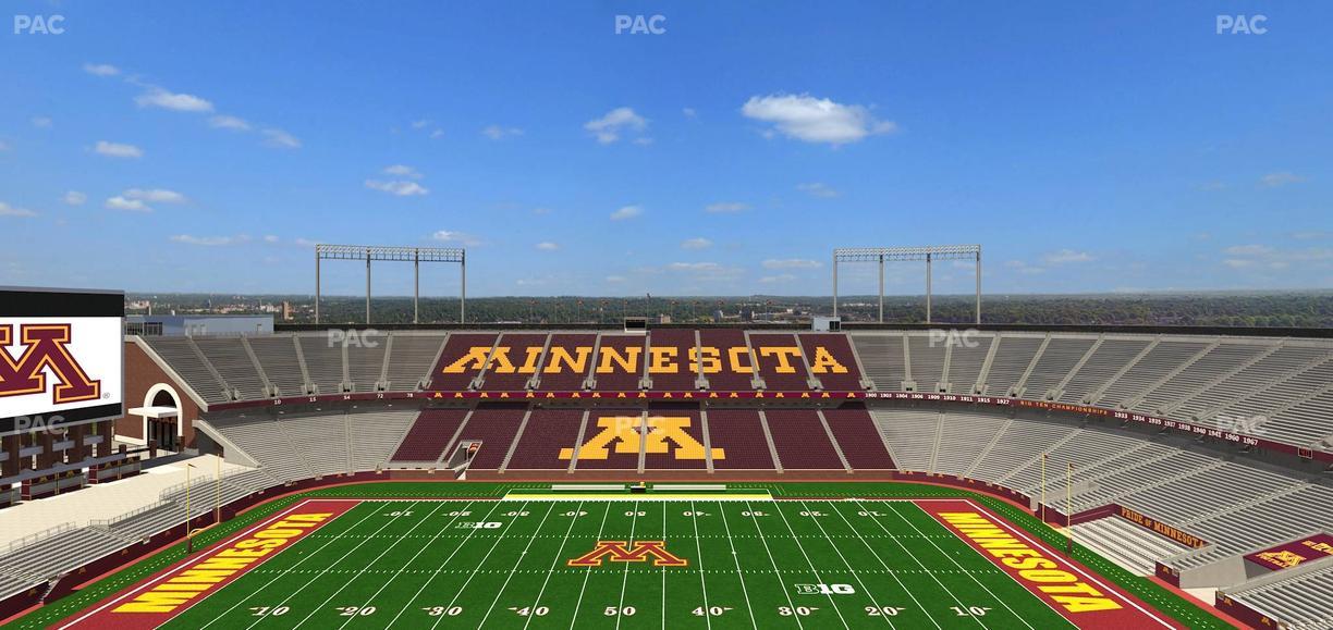 Huntington Bank Stadium - Section Suite 20 Seat View