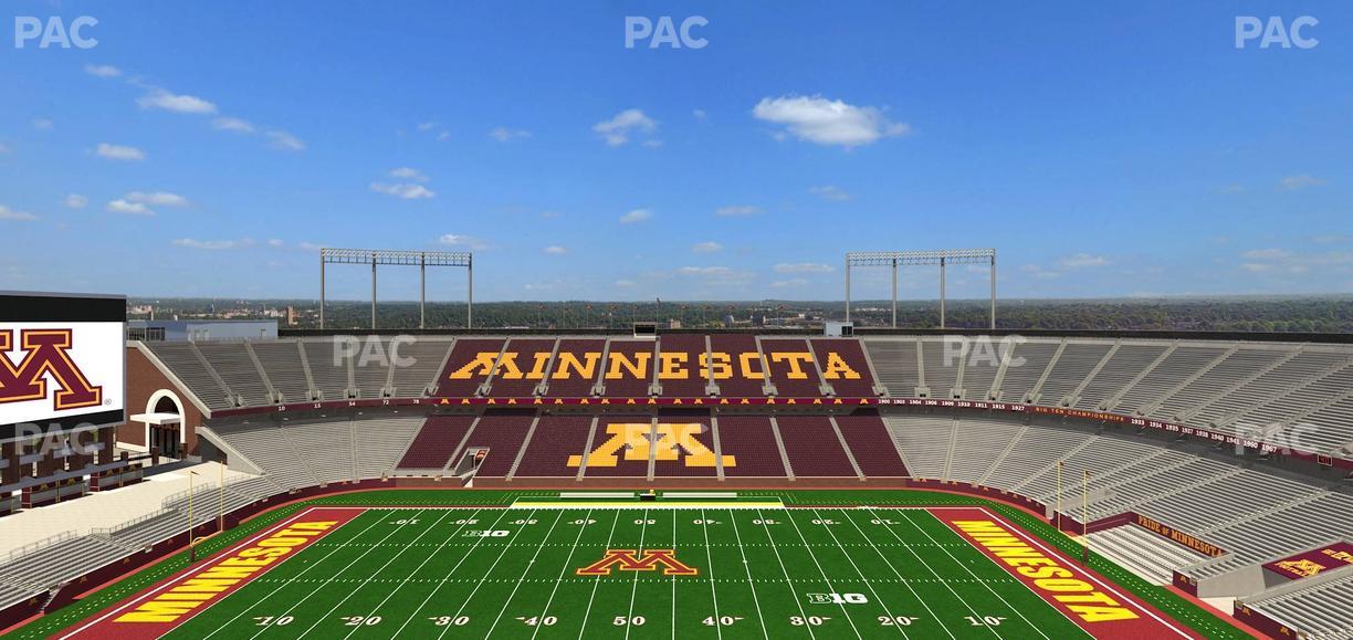 Huntington Bank Stadium - Section Suite 20 Seat View