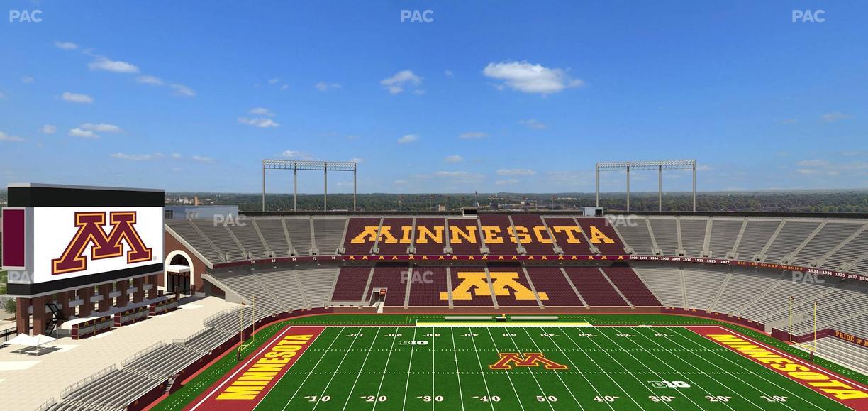 Huntington Bank Stadium - Section Suite 25 Seat View