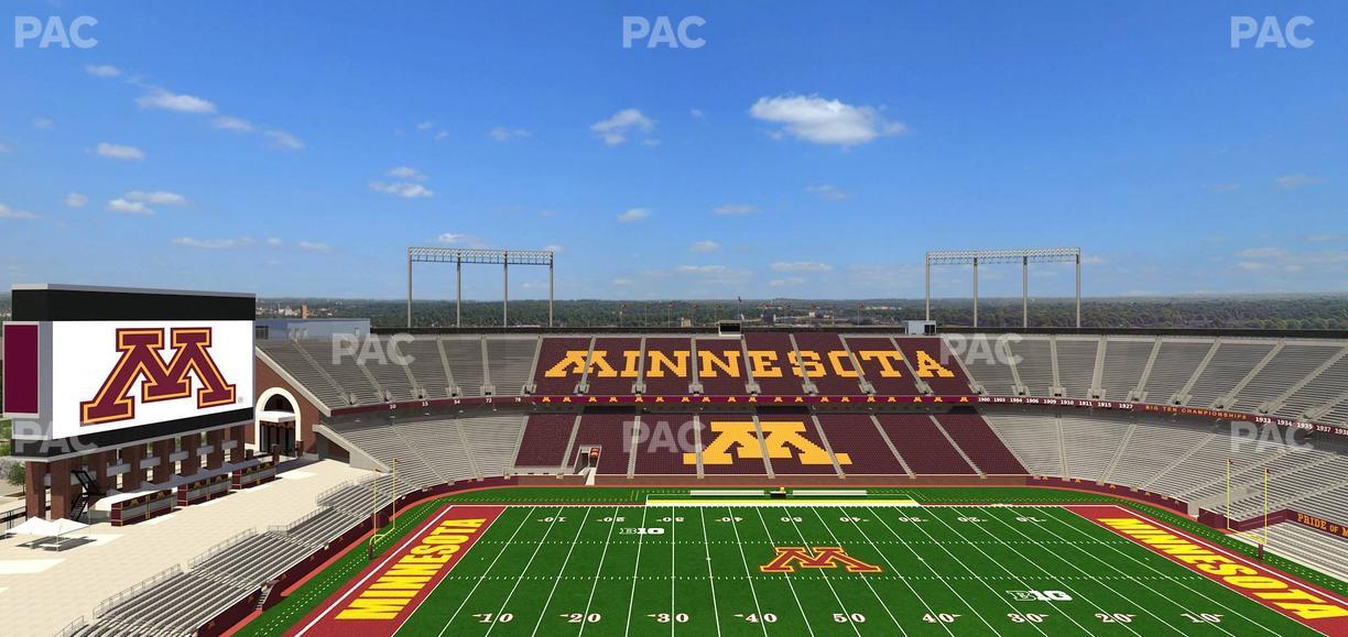 Huntington Bank Stadium - Section Suite 25 Seat View