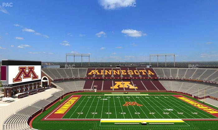 Huntington Bank Stadium - Section Suite 25 Seat View