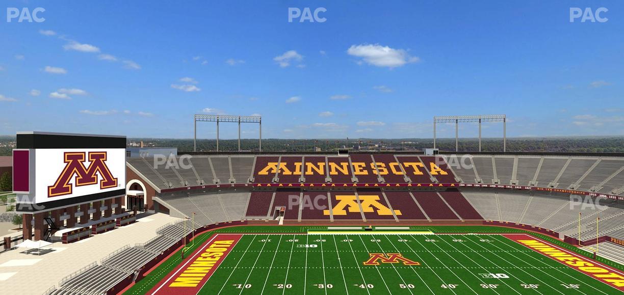 Huntington Bank Stadium - Section Suite 26 Seat View