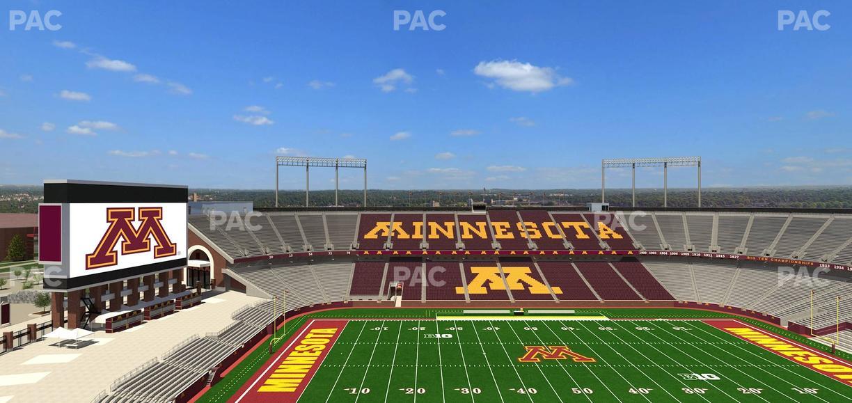 Huntington Bank Stadium - Section Suite 27 Seat View