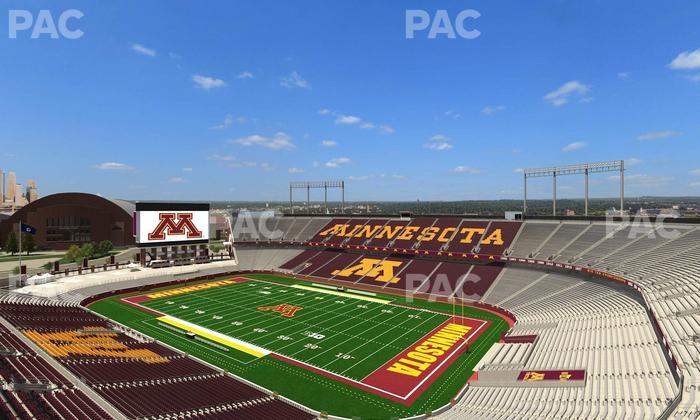 Huntington Bank Stadium - Section Suite 3 Seat View