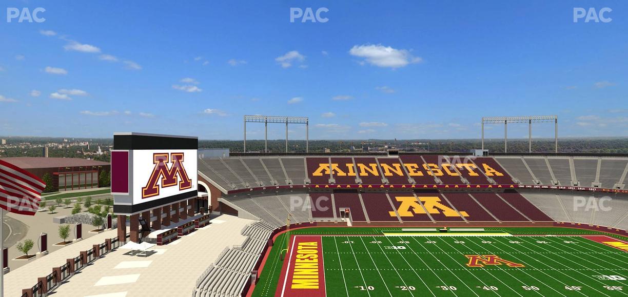 Huntington Bank Stadium - Section Suite 32 Seat View