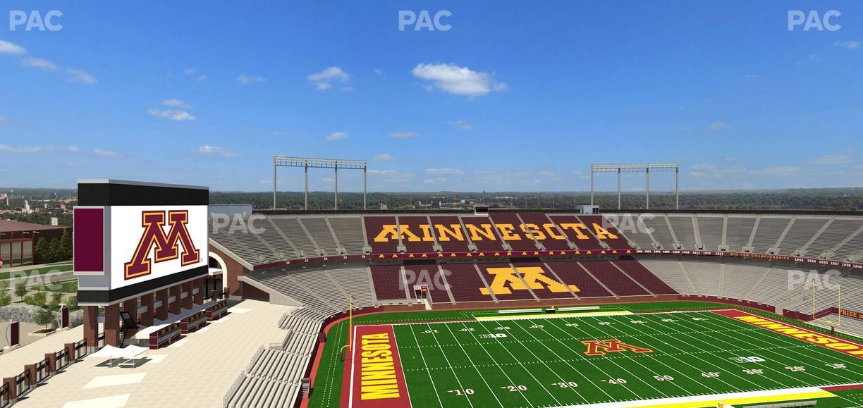 Huntington Bank Stadium - Section Suite 33 Seat View