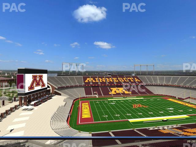 Huntington Bank Stadium - Section Suite 33 Seat View Huntington Bank Stadium - Section Suite 33 Seat View