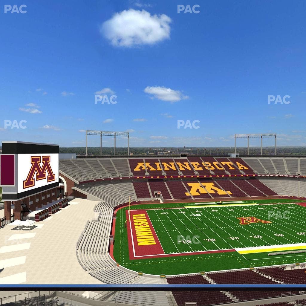 Huntington Bank Stadium - Section Suite 34 Seat View