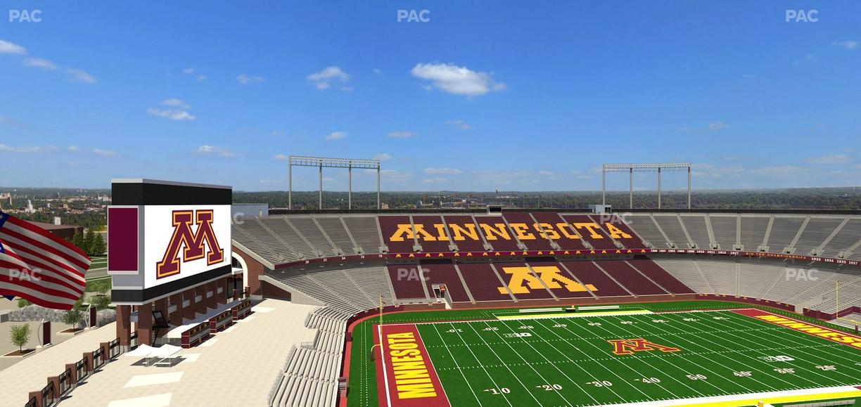 Huntington Bank Stadium - Section Suite 34 Seat View