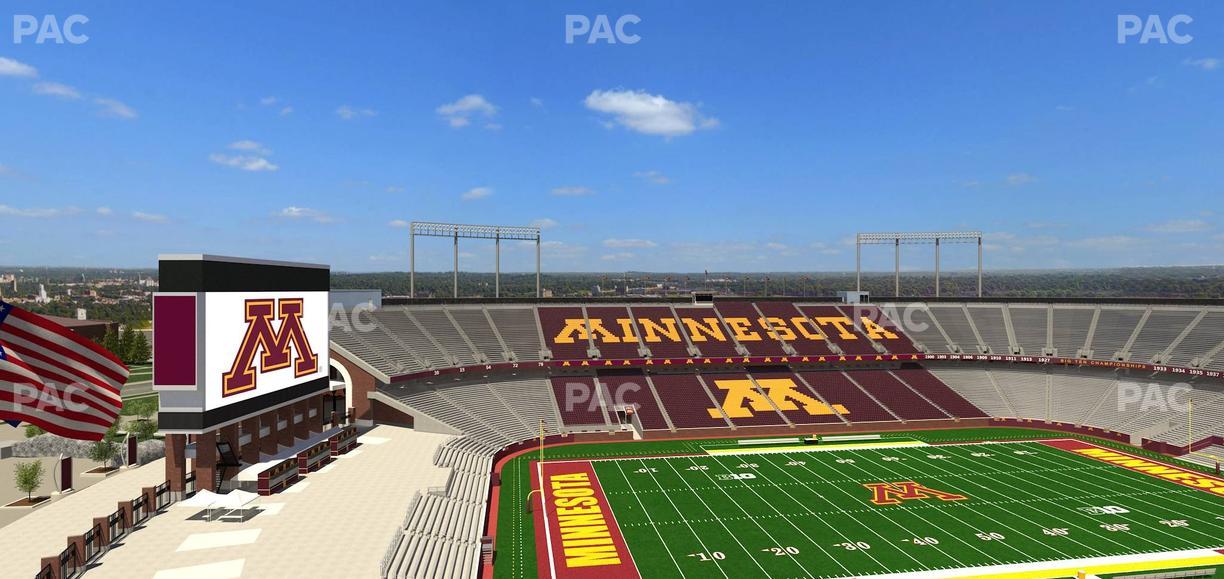 Huntington Bank Stadium - Section Suite 34 Seat View