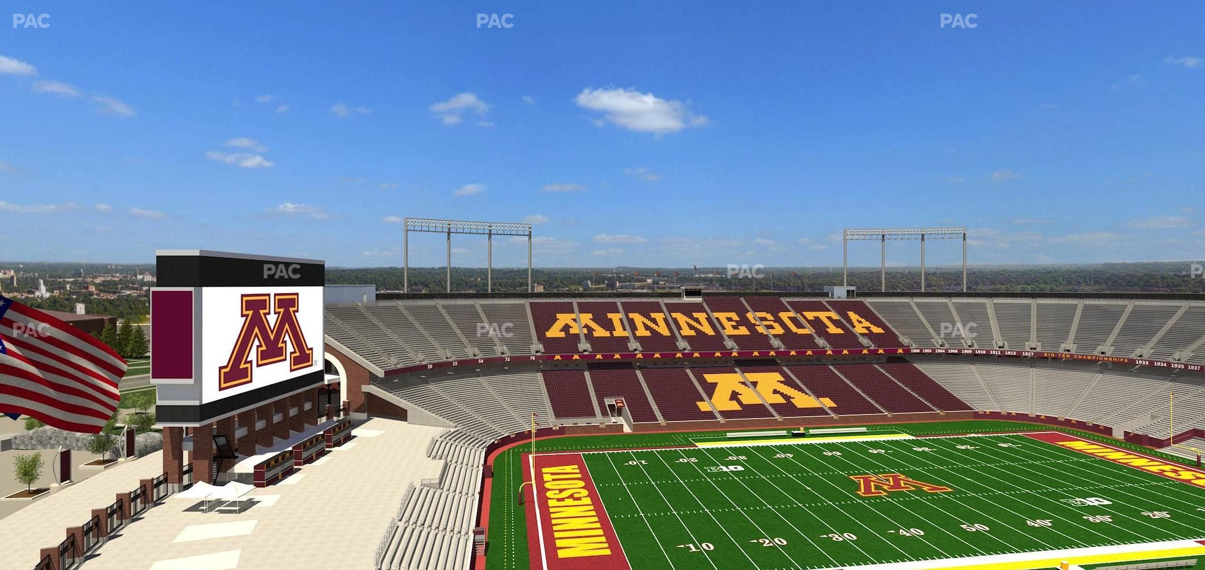 Huntington Bank Stadium - Section Suite 34 Seat View