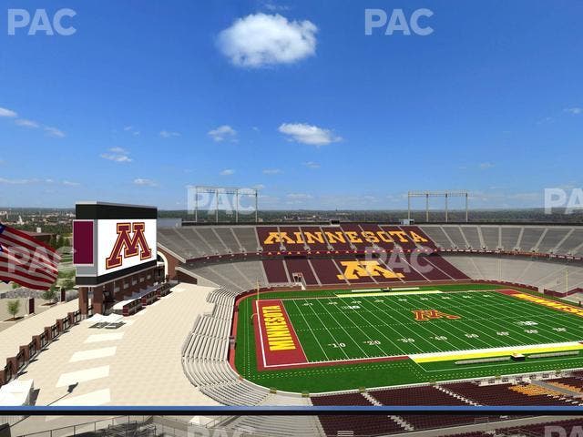 Huntington Bank Stadium - Section Suite 34 Seat View