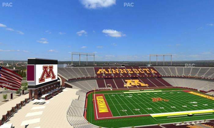 Huntington Bank Stadium - Section Suite 34 Seat View