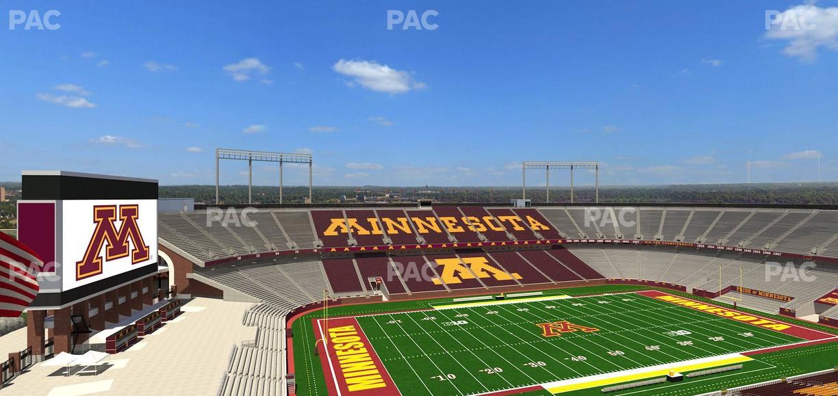 Huntington Bank Stadium - Section Suite 35 Seat View