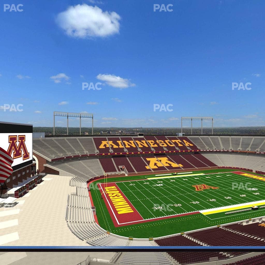 Huntington Bank Stadium - Section Suite 36 Seat View