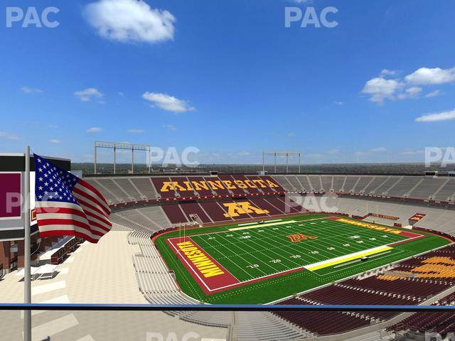 Huntington Bank Stadium - Section Suite 38 Seat View Huntington Bank Stadium - Section Suite 38 Seat View